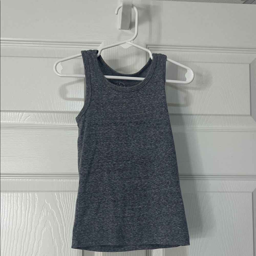 Kids Sleeveless Gray Top